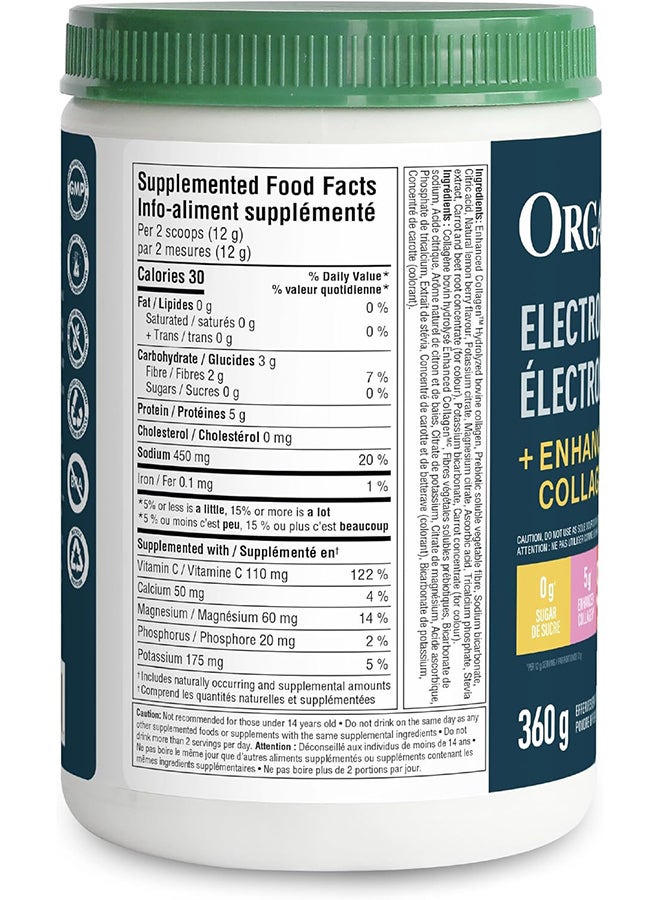 Organika Electrlyts Colgn Lemonbery 360G - Image 4
